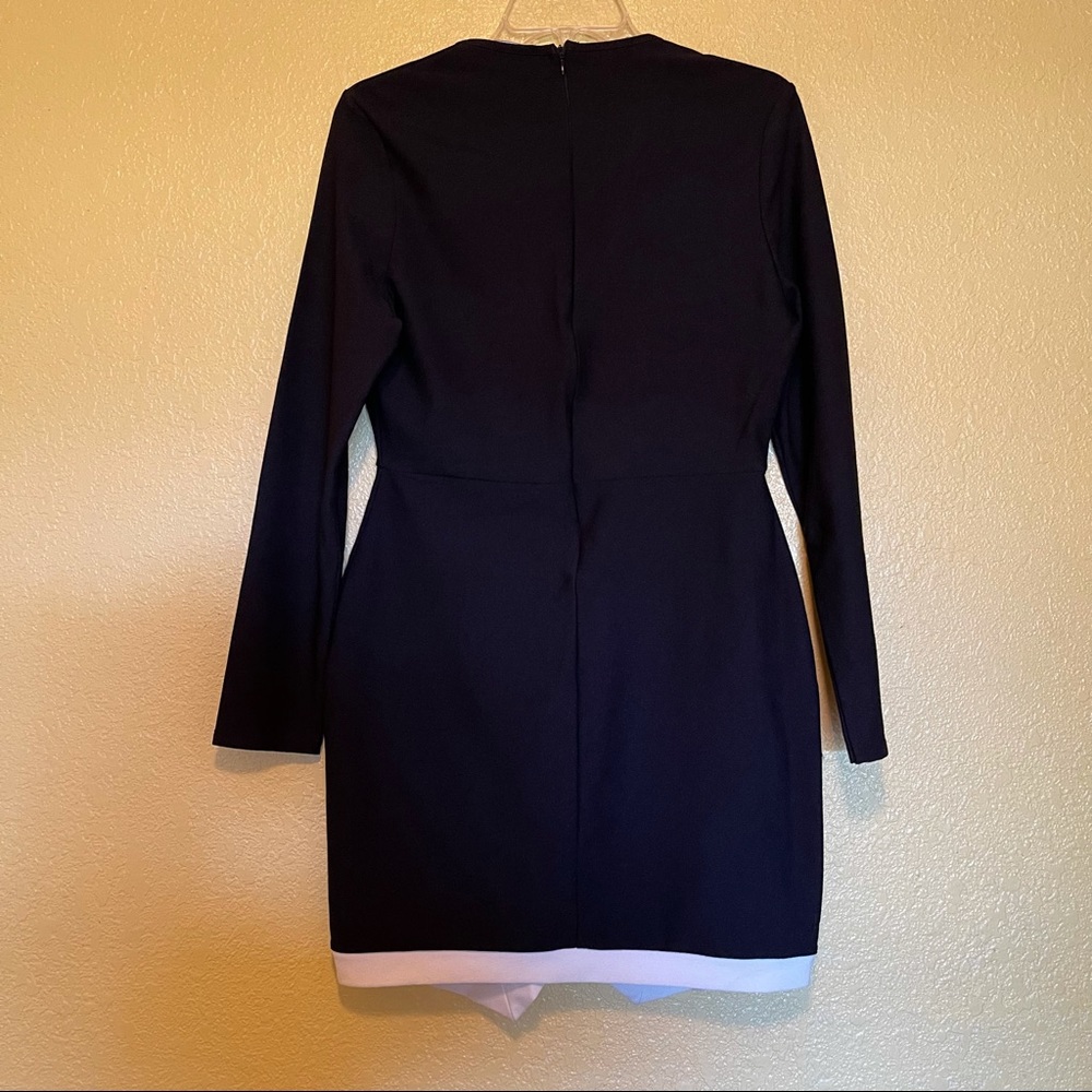 Missguided Womens Plunge Long Sleeve Dress - Picture 4 of 9